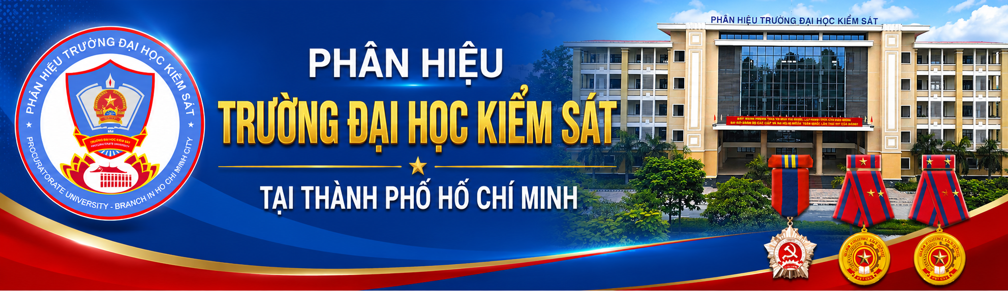 Phân hiệu Trường Đại học kiểm sát tại TP.HCM Logo
